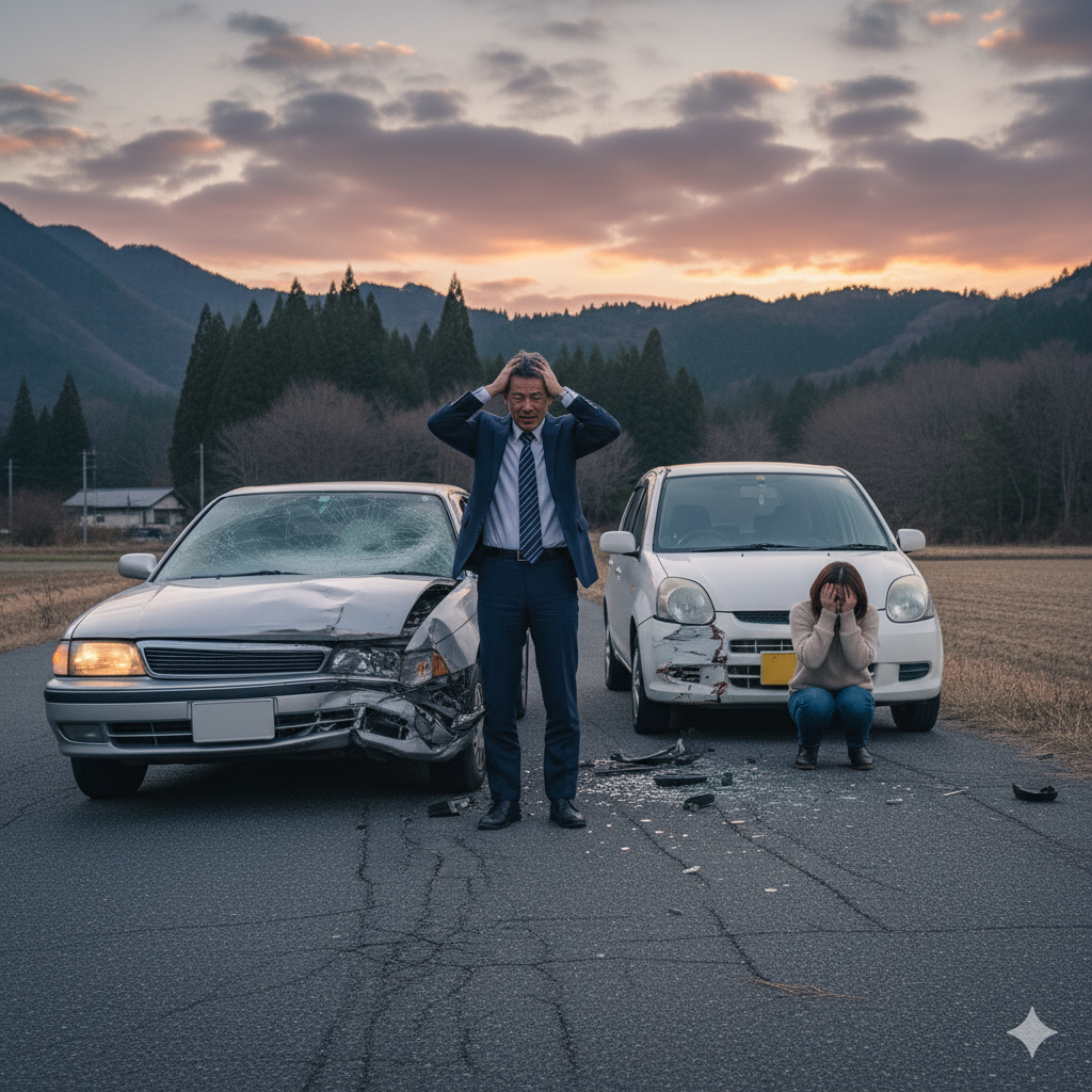 交通事故画像AI